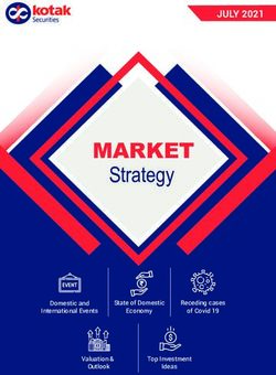 MARKET Strategy - JULY 2021 - Kotak Securities
