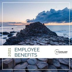 BENEFITS 1 EMPLOYEE - Kleinfelder