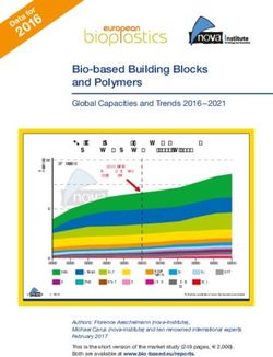 Bio-based Building Blocks and Polymers - Global Capacities and Trends 2016 2021 - Bio-based.eu