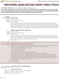 ANNUAL OUT-OF-POCKET MAXIMUM