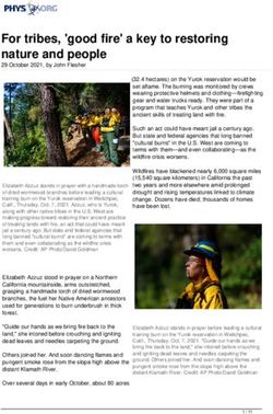 For tribes, 'good fire' a key to restoring nature and people