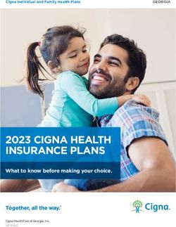 2023 CIGNA HEALTH INSURANCE PLANS - What to know before making your choice - GEORGIA