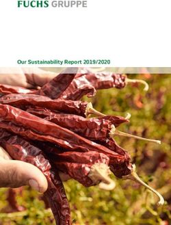 Our Sustainability Report 2019/2020 - Fuchs Gruppe