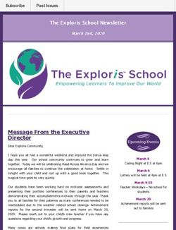 Message From the Executive Director - The Exploris School
