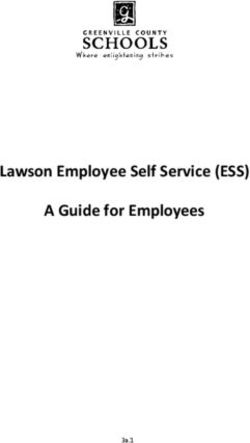 Lawson Employee Self Service (ESS) A Guide for Employees  3a.1