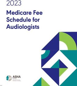 2023 Medicare Fee Schedule for Audiologists - ASHA
