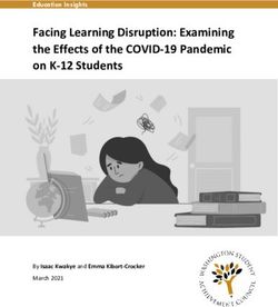 Facing Learning Disruption: Examining the Effects of the COVID-19 Pandemic on K-12 Students - Education Insights - WSAC