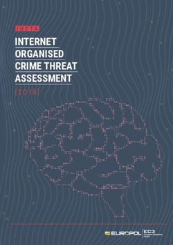 INTERNET ORGANISED CRIME THREAT ASSESSMENT