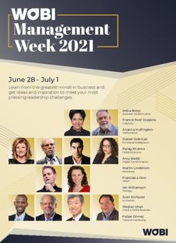Management Week 2021 - WOBI