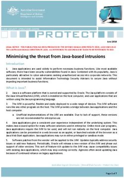 Minimising the threat from Java-based intrusions