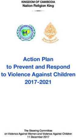 Action Plan to Prevent and Respond to Violence Against Children 2017-2021 - 3 KINGDOM OF CAMBODIA