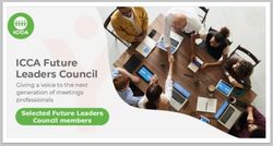 Council members Selected Future Leaders - ICCA