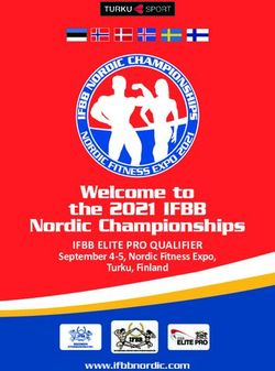 Welcome To The 2021 IFBB Nordic Championships - IFBB ELITE PRO ...