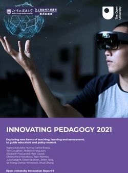 INNOVATING PEDAGOGY 2021 - Institute Of Educational Technology