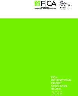 2016 FICA INTERNATIONAL CRICKET STRUCTURAL REVIEW - Federation of International ...