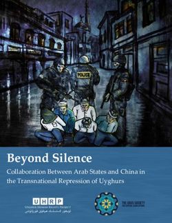 Beyond Silence Collaboration Between Arab States And China In The ...