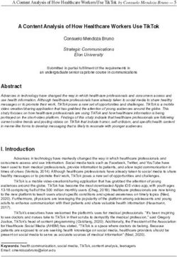 A Content Analysis of How Healthcare Workers Use TikTok