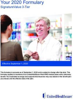 YOUR 2020 FORMULARY SIGNATUREVALUE 3-TIER - EFFECTIVE ...