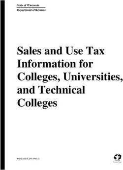 Sales and Use Tax Information for Colleges, Universities, and Technical Colleges - State of Wisconsin Department of Revenue