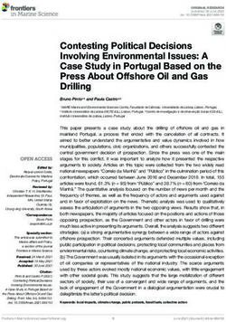 Contesting Political Decisions Involving Environmental Issues: A Case Study in Portugal Based on the Press About Offshore Oil and Gas Drilling