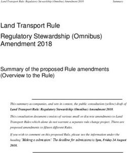 Land Transport Rule Regulatory Stewardship (Omnibus) Amendment 2018 - summary