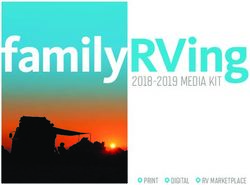 2018-2019 MEDIA KIT - PRINT DIGITAL - Family RVing Magazine