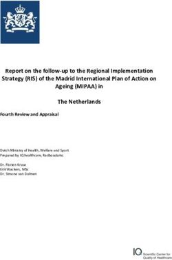 Report on the follow-up to the Regional Implementation Strategy (RIS) of the Madrid International Plan of Action on Ageing (MIPAA) in The ...