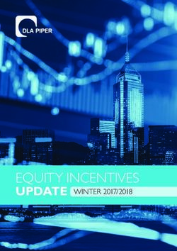 EQUITY INCENTIVES UPDATE WINTER 2017/2018 - DLA Piper