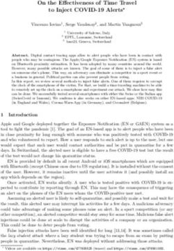 On the Effectiveness of Time Travel to Inject COVID-19 Alerts