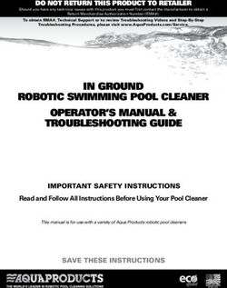 IN GROUND ROBOTIC SWIMMING POOL CLEANER - DO NOT RETURN THIS PRODUCT TO RETAILER