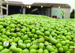 Olive Oil Award Zurich 2020