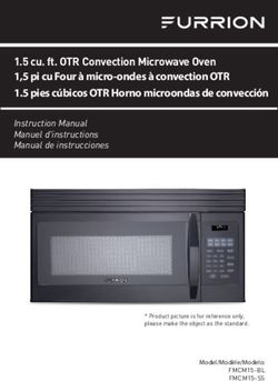 1.5 cu. ft. OTR Convection Microwave Oven 1,5 pi cu Four à micro-ondes à convection OTR 1.5 pies cúbicos OTR Horno microondas de convección - Furrion