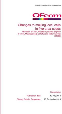 Changes to making local calls in five area codes - Ofcom