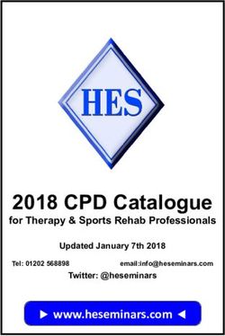 2018 CPD Catalogue - www.heseminars.com for Therapy & Sports Rehab Professionals - The Chartered Society of Physiotherapy