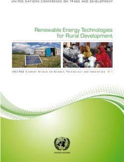Renewable Energy Technologies for Rural Development