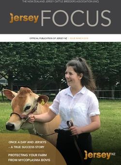 FOCUS - ONCE A DAY AND JERSEYS - A TRUE SUCCESS STORY PROTECTING YOUR FARM FROM MYCOPLASMA BOVIS - Jersey NZ