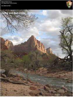 Living and Non-Living - National Park Service