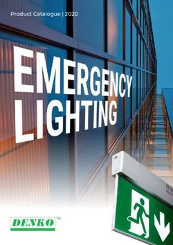 DENKO TM - Product Catalogue | 2020 - Denko Lighting Pte Ltd