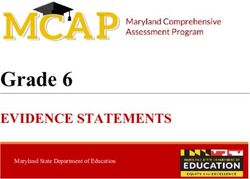 Grade 6 EVIDENCE STATEMENTS - Maryland State Department of Education