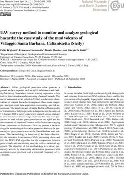 UAV survey method to monitor and analyze geological hazards: the case study of the mud volcano of Villaggio Santa Barbara, Caltanissetta (Sicily)