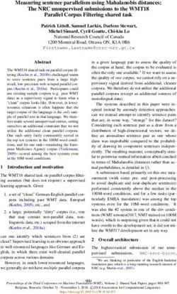 Measuring sentence parallelism using Mahalanobis distances: The NRC unsupervised submissions to the WMT18 Parallel Corpus Filtering shared task