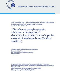 Effect of cereal α-amylase/trypsin inhibitors on developmental characteristics and abundance of digestive enzymes of mealworm larvae Tenebrio ...