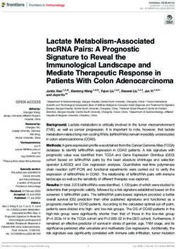 Lactate Metabolism-Associated lncRNA Pairs: A Prognostic Signature to Reveal the Immunological Landscape and Mediate Therapeutic Response in ...