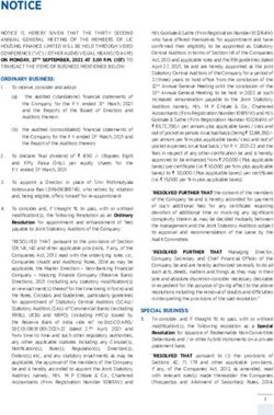 NOTICE - LIC Housing Finance