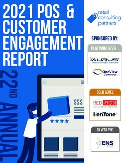 2021 POS & Customer Engagement Report - Sponsored by: Platinum level