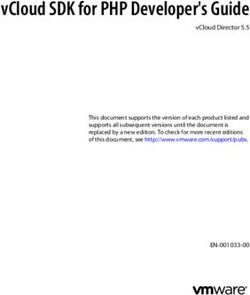 VCloud SDK for PHP Developer's Guide - vCloud Director 5.5