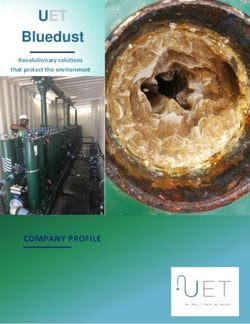 UET Bluedust - COMPANY PROFILE - Revolutionary solutions that protect the environment - UET AFRICA