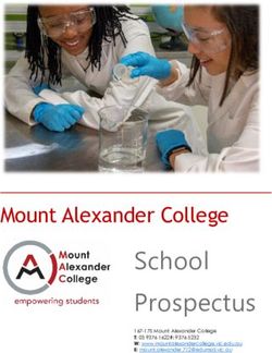 School Prospectus Mount Alexander College - 167-175 Mount Alexander College