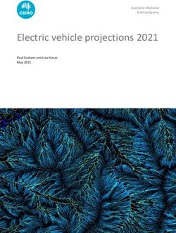 Electric vehicle projections 2021 - Australia's National Science Agency Paul Graham and Lisa Havas May 2021 - Australian Energy Market ...