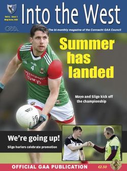 Summer has landed - We're going up! - Connacht GAA